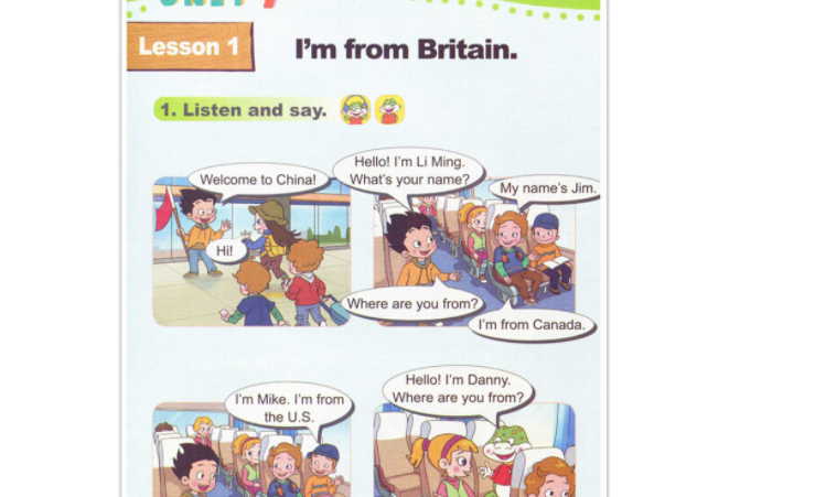 小学四年级英语下册 