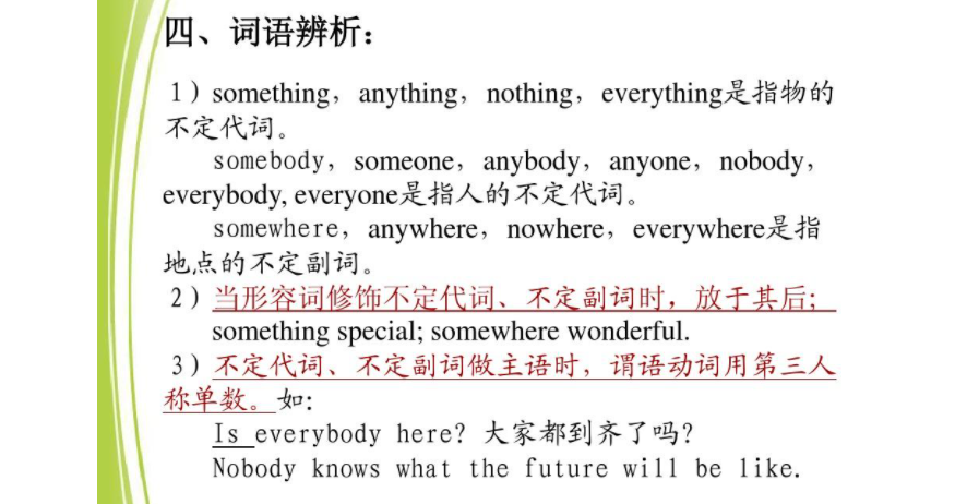 somebody和someone的区别 