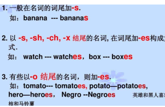 other后面跟名词的复数还是单数 